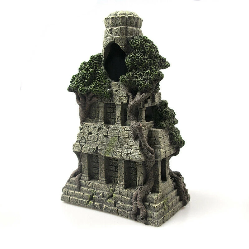 

Домашнее украшение для аквариума, статуэтка Будды из древнего камня, украшение для аквариума, емкость для рыб