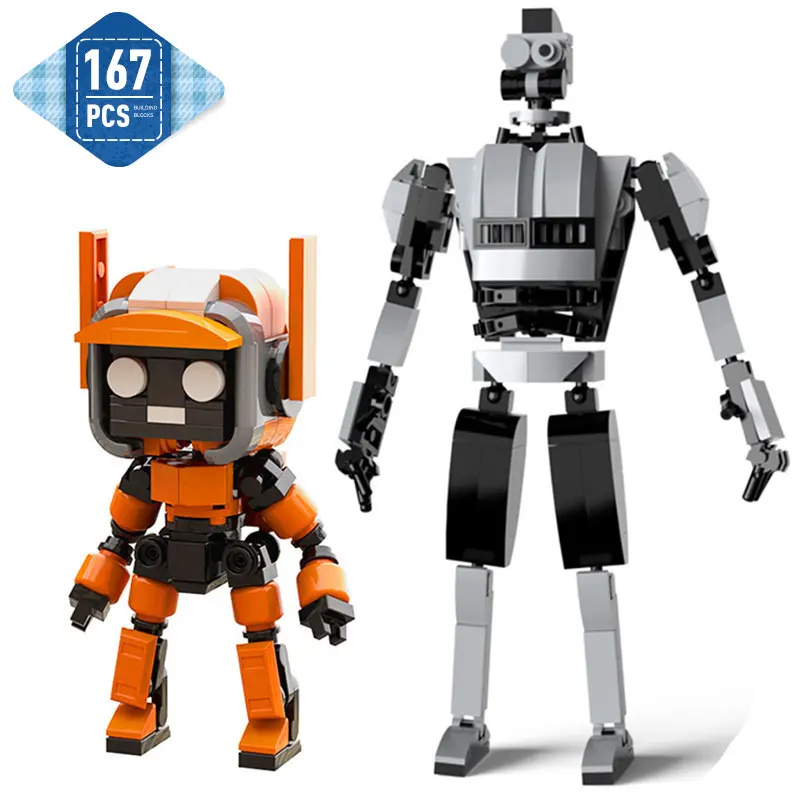 

Moc Animation Love-Death-Robot Model Building Block Future Technical Intelligent Robot Action Figures X-Box3500 Children Toys