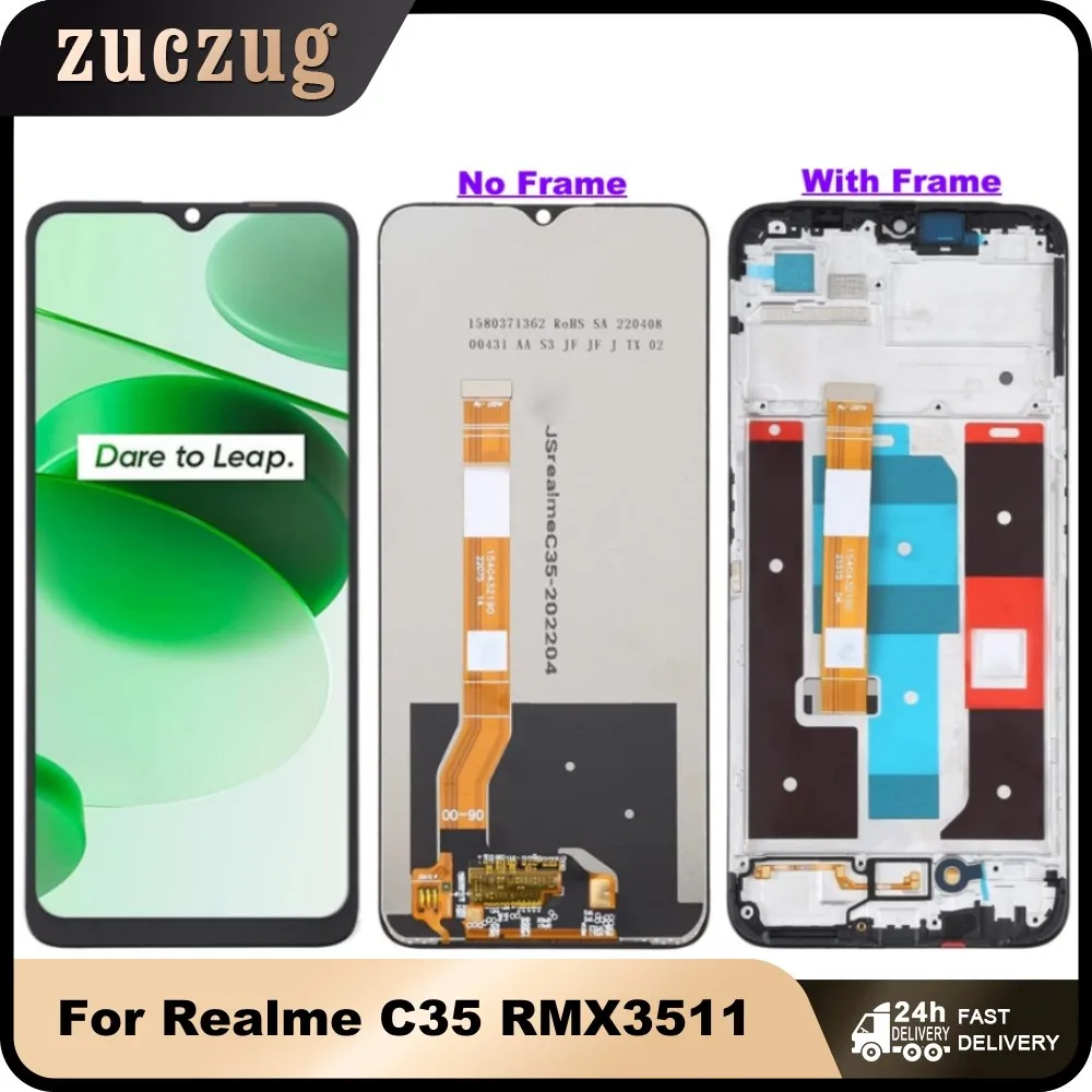 

Для OPPO Realme C35 RMX3511 ЖК-дисплей для Realme C35 C 35 RealmeC35