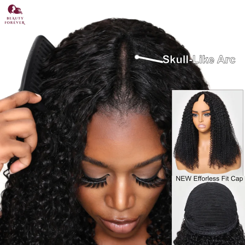 Beauty Forever Upgrade 2.0 V-образный парик из натуральных волос Реальная плотность кожи