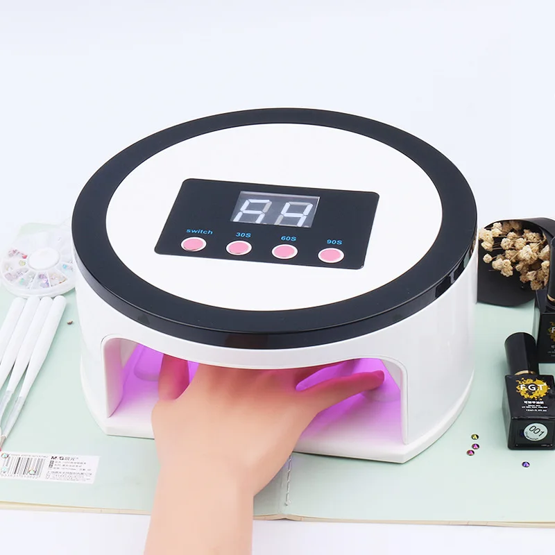 

HALAIMAN 135W Professional Led Lamp For Nails Drying Lamp Cabin Uv Led Nail Gel Uv Light For Gel Nails Accessories For Manicure