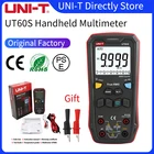Умный мультиметр UNI-T Digital UT60S UT60BT, 1000 В, Вольтметр постоянного и переменного тока, амперметр, измеритель частоты True RMS, тестер температуры конденсатора