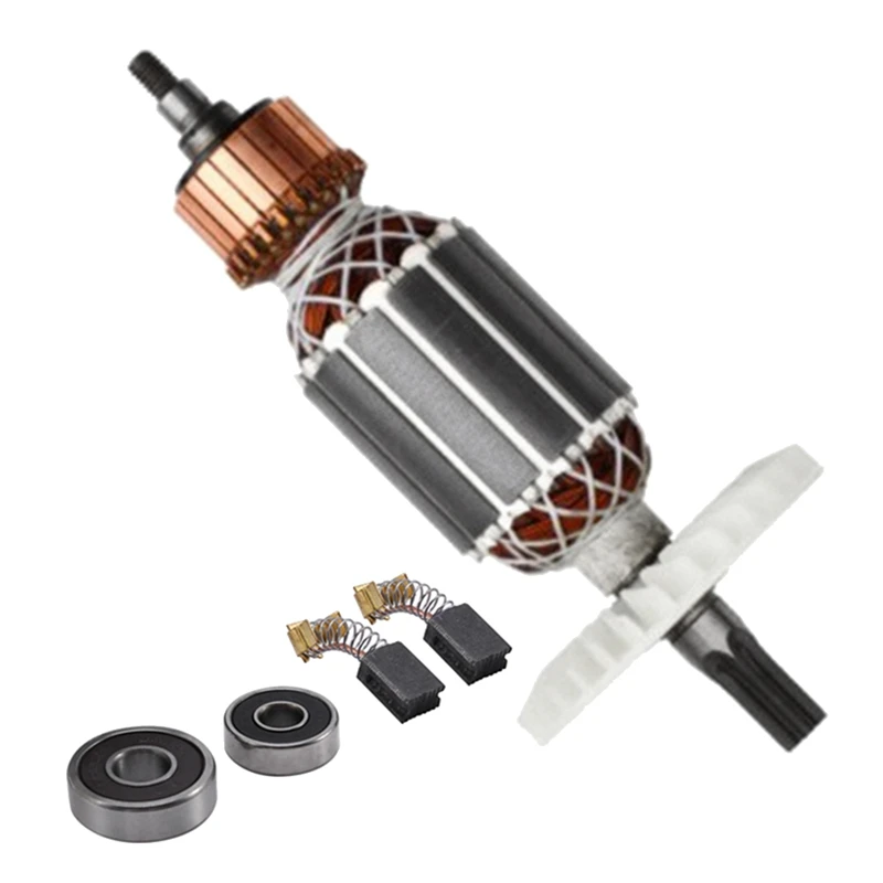 

Spot Goods 220V Rotor Anchor Replace For Hitachi 360591E DH40MRY DH40M DH40MR DH40SR Spline Shank Rotary Hammer
