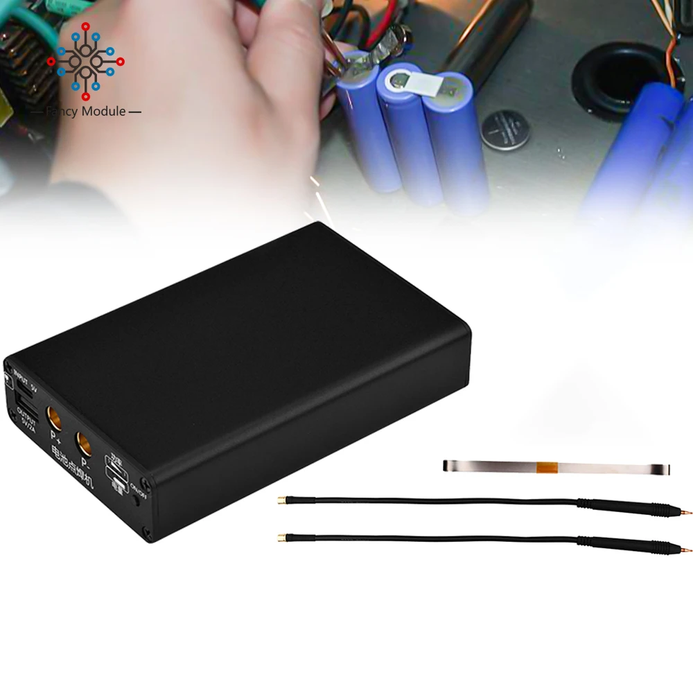 

5300mAh Spot Welder 5 Gears Portable Adjustable Mini Spot Welding 0.1-0.2mm for 18650 Battery Spot Welder Spot Machine Tool Kits