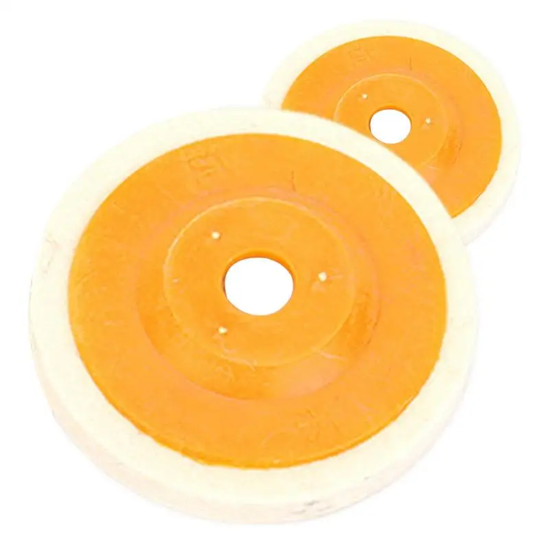 

Wool Buffing Wheel Polish Wheel Pad Wool 4pcs Wear Resistant Wool Polishing Wheel For Stainless Steel Jade Ceramics Glass