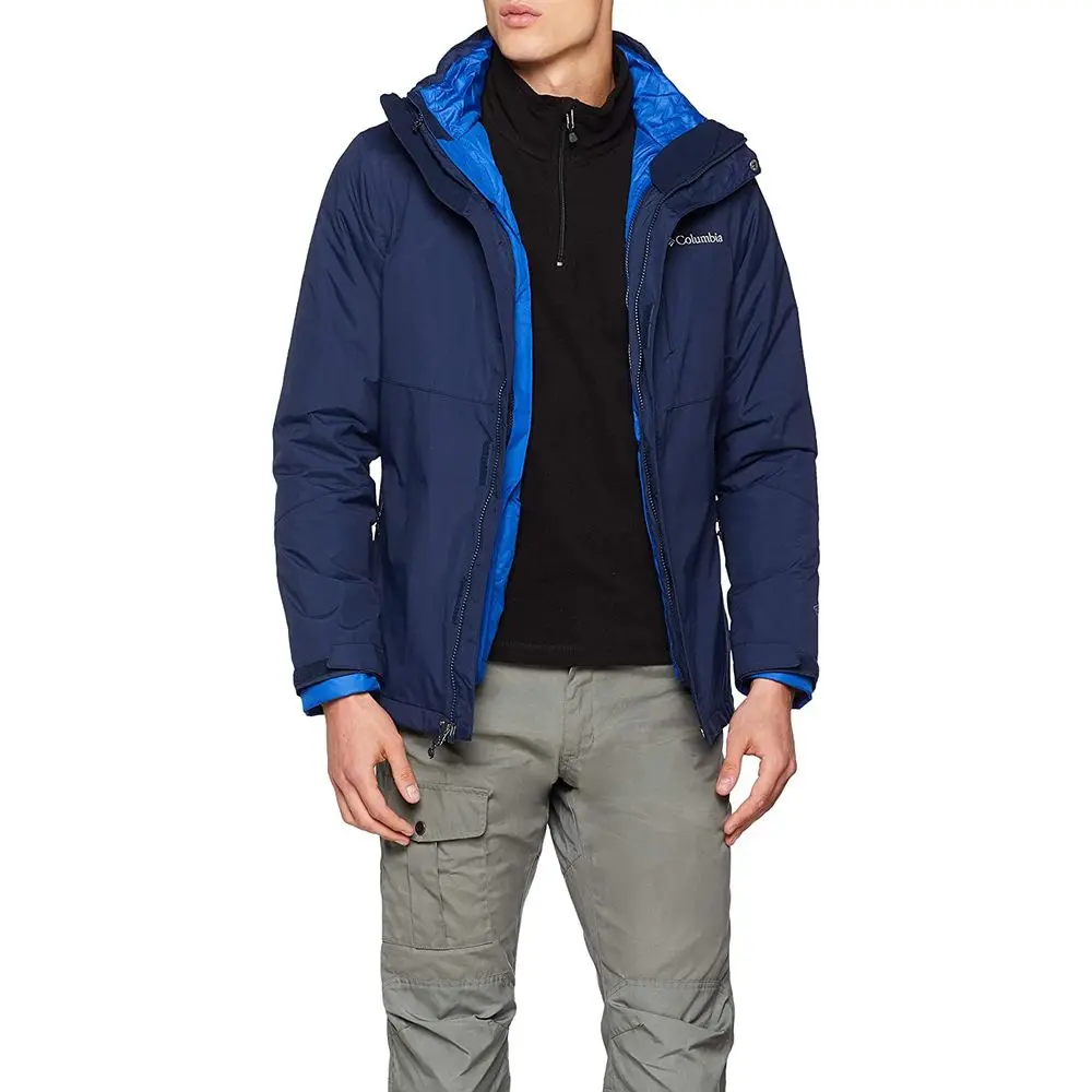 Мужская спортивная куртка Колумбия Ele Men t Blocker II Navy (L) (Восстановленный B) | Спорт и
