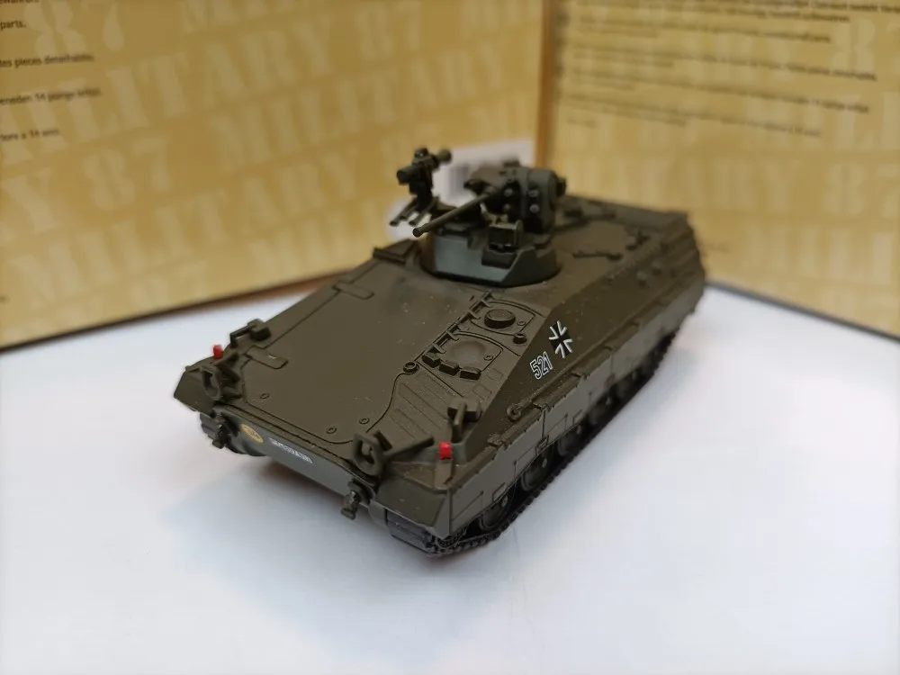 

Боевой автомобиль Schuco 1:87 MARDER 1A2 BW 4100 немецкий военный бронированный боевой автомобиль танк военная модель металлический статический автомо...