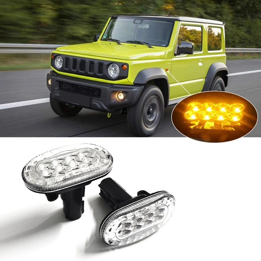 Янтарные светодиодные боковые габаритные огни для Suzuki Jimny JB74 JB64 2018-замена