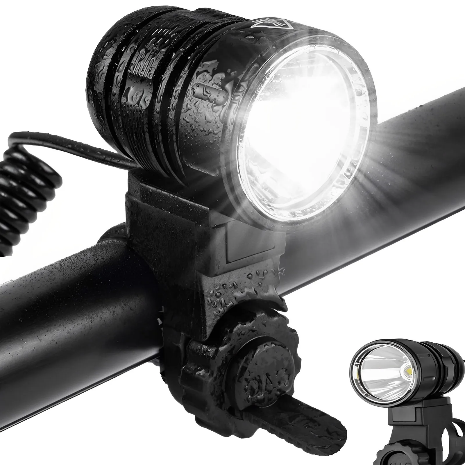 

RTNLIT Фонарь для велосипеда 1200 люмен черный