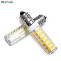 e14 led lamp 3w 5w 7w 9w ac 220v 230v 240v led corn bulb 33 51 75 smd2835 360 beam high quality ceramic mini chandelier lights