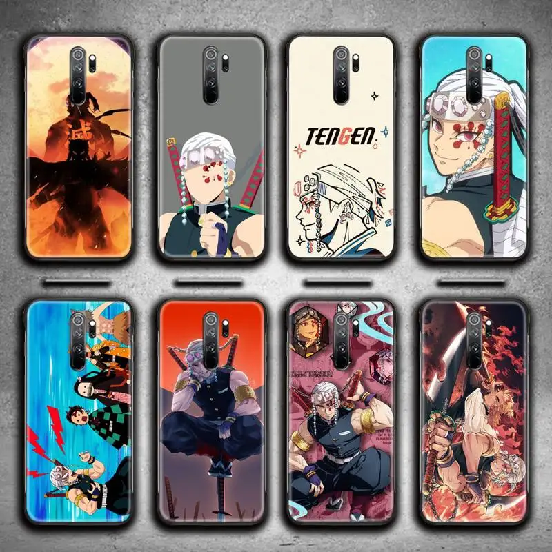 

Demon Slayer Uzui Tengen Phone Case for Redmi 9A 9 8A Note 11 10 9 8 8T Pro Max K20 K30 K40 Pro