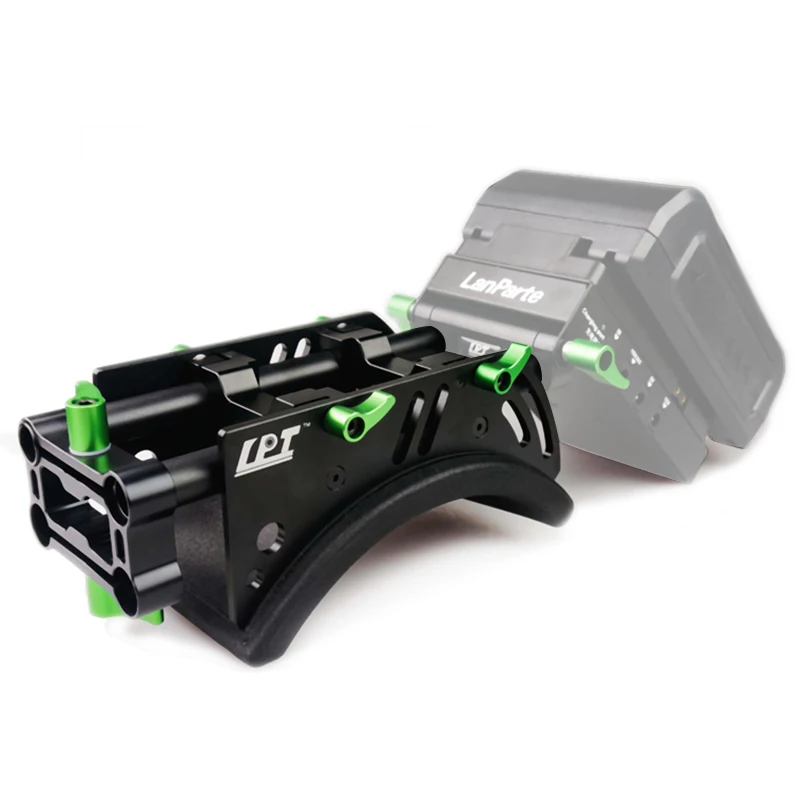 

LanParte 15mm Camera Shoulder Support with Soft Shoulder Pad for camera rig kit