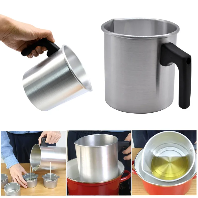 

Подсвечник для свечей, алюминиевая банка из нержавеющей стали, восковая чашка, розлив шоколада «сделай сам», аксессуары для изготовления св...