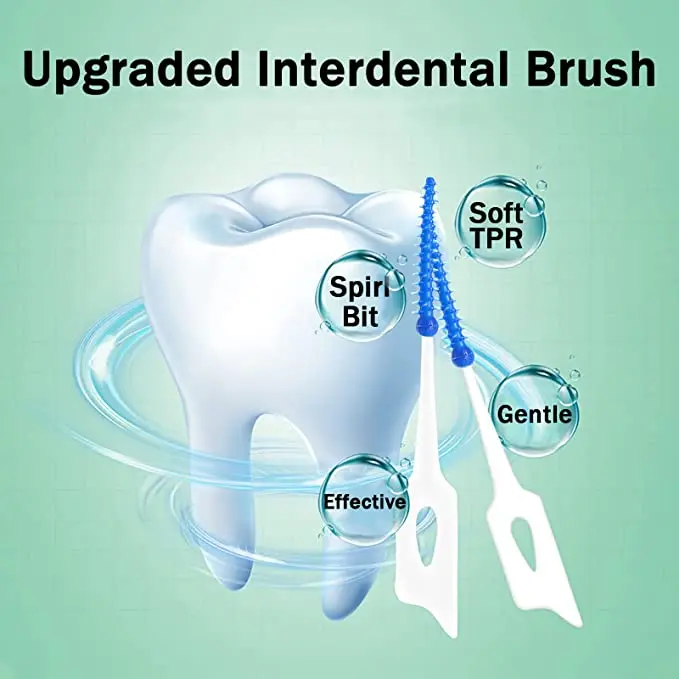 

5 Boxes Double Head Toothbrush Teeth Brushes Cleaning Tool Mouthcare