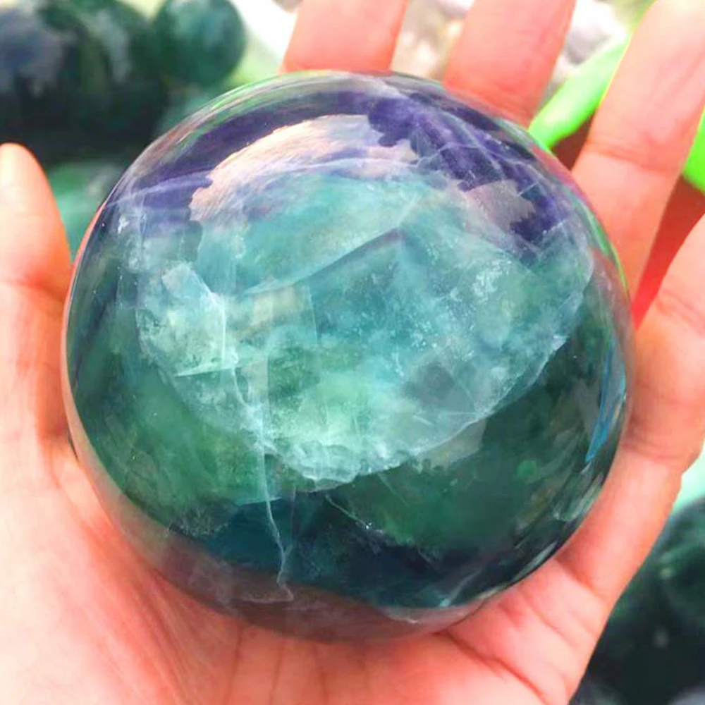 

Розовый хрустальный шар для реiki AierCrystal