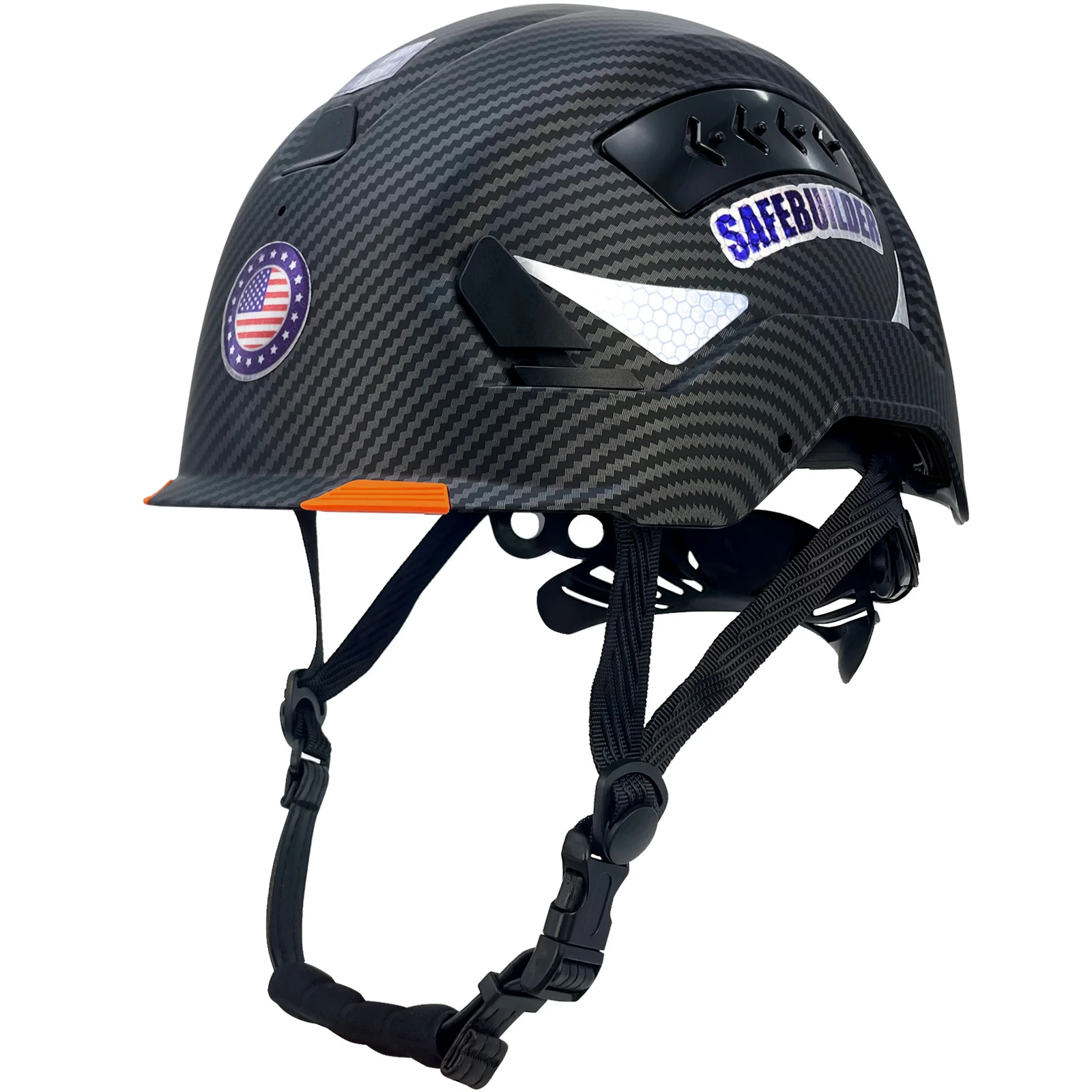 

Защитный шлем из АБС-пластика Каски Промышленные рабочие каски Регулируемые вентиляционные отверстия Защита головы Строительные каски ANSI