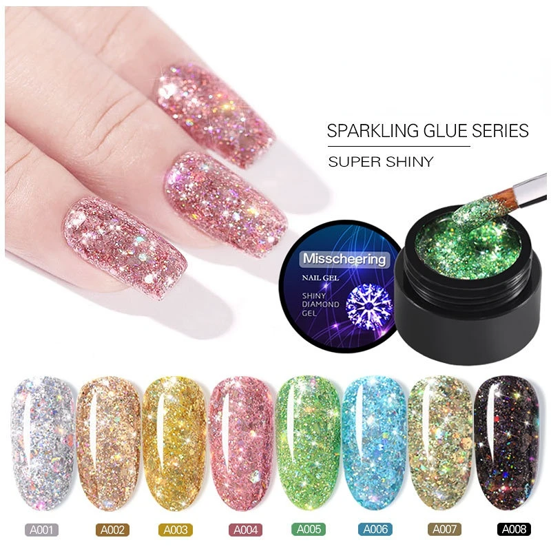 

Nail Flash Diamond Glue Platinum Glue Nail Polish Glue New Diamond Nail Glue UV Glue Nail Stamping Shiny Bright Nail Polish