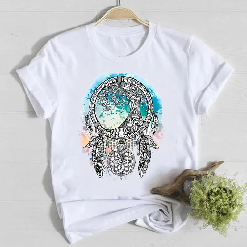 

Женская футболка с коротким рукавом и графическим принтом, в стиле 90-х