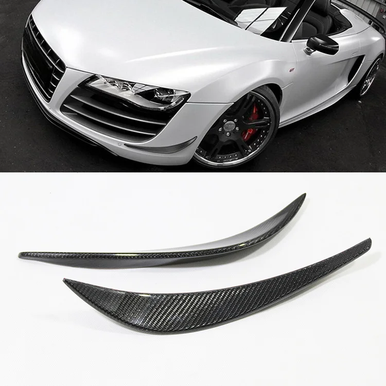 

R8 V8 V10 Carbon Fiber Fibre Front Wing Fit For Audi R8 V8 V10 2008-2014