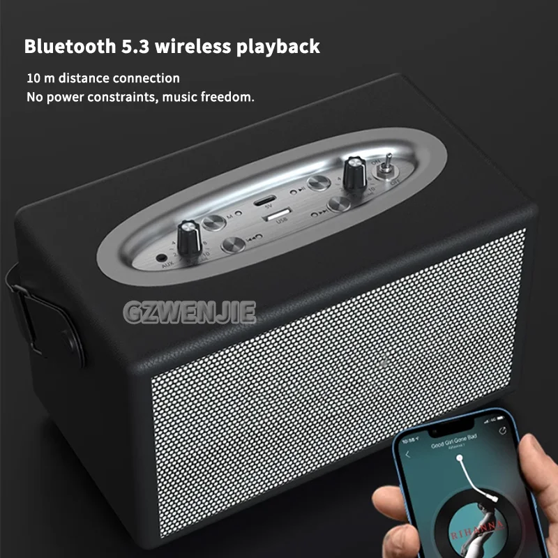 Беспроводная Bluetooth-колонка D7 40 Вт