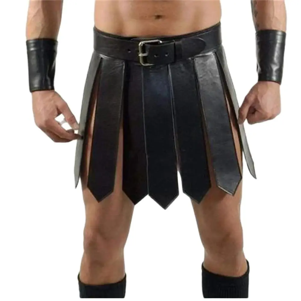 

Halloween Medieval Renaissance Roman Dress Adult Men Warrior Gladiator Cosplay Costumes Knight Halloween Carnival Party Saias