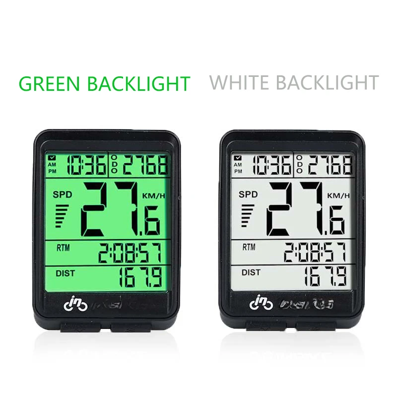 

Bicycle Computer Wireless and Wired Mountain Bike Odometer Waterproof Bicycle Tachometer Stopwatch LED Digital Rate