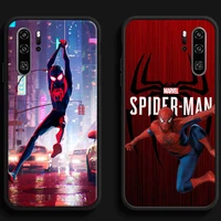 spiderman marvel phone cases for huawei honor y6 y7 2019 y9 2018 y9 prime 2019 y9 2019 y9a carcasa coque back cover funda