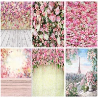 shengyongbao thick cloth photography backdrops prop flower wall wood floor wedding theme photo studio background 1911 cxzm 17