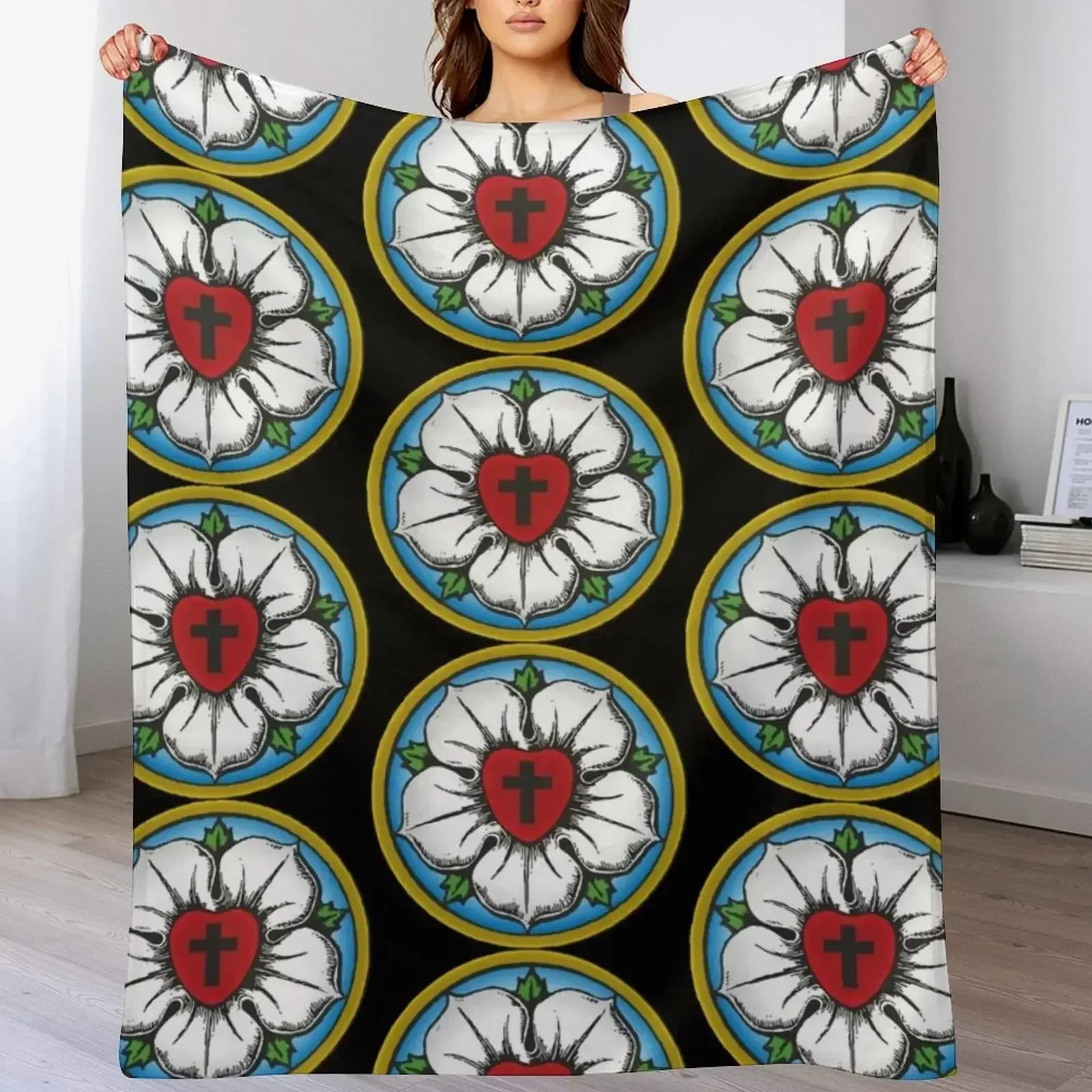 Одеяло Luther Rose плюшевые термоперсонализированные подарочные одеяла декоративные