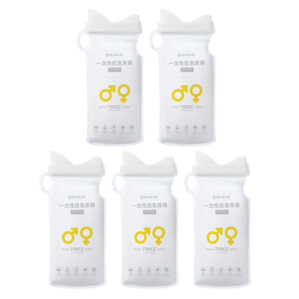 

Urine Urinal Pee Emergency Vomit Unisex Travel Disposable Car Toilet Camping Portable Outdoor Large Capacity Sickness Female