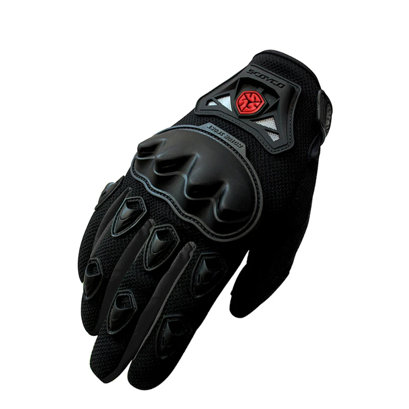 SCOYCO летние мотоциклетные перчатки дышащие мото Guantes сенсорная функция мотокросс