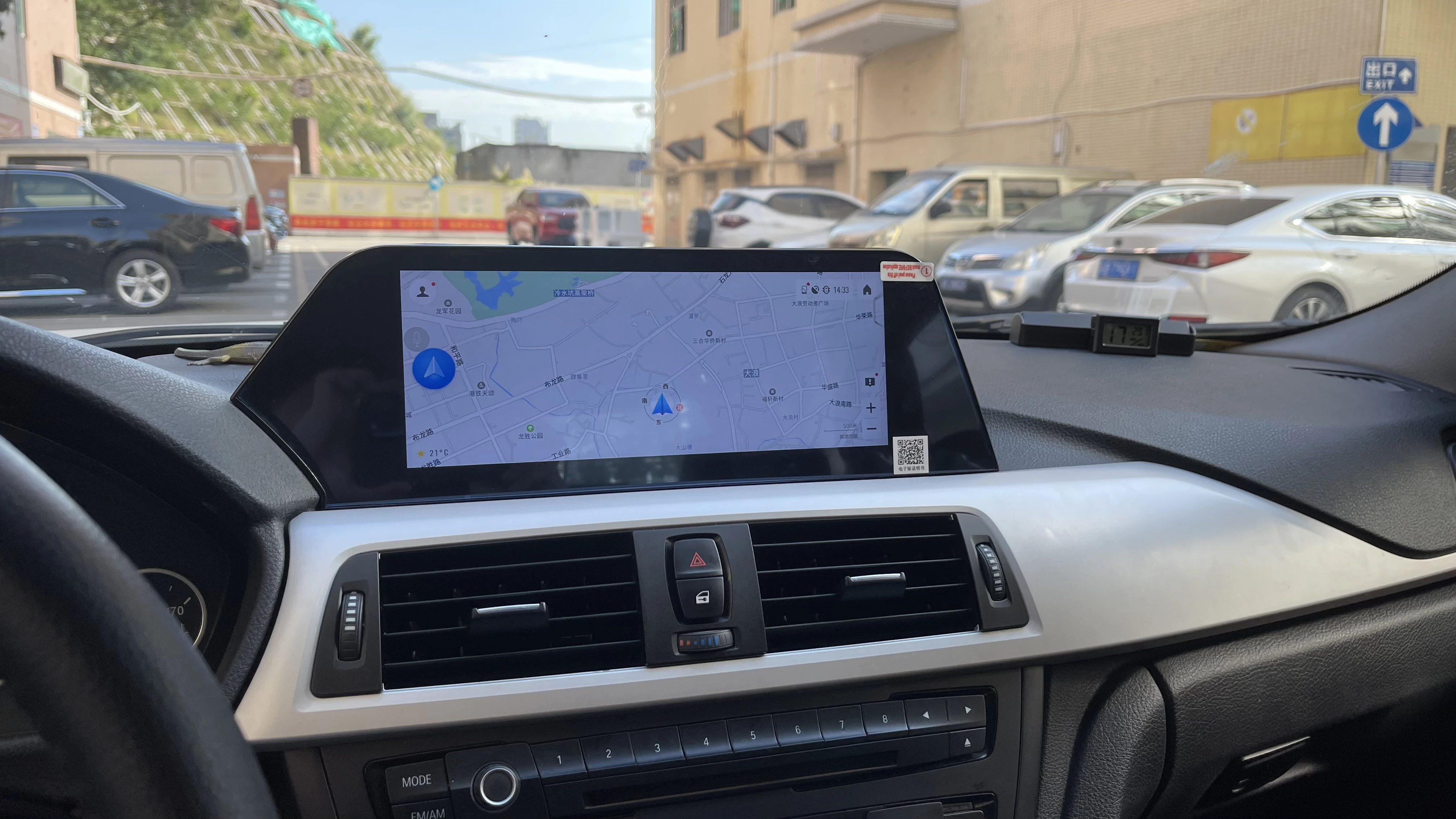 Автомагнитола Wireelss Carplay на android 13 для BMW 3 4 серии F30 F31 F32 F33 F34 F36 2012 г. GPS-навигатор