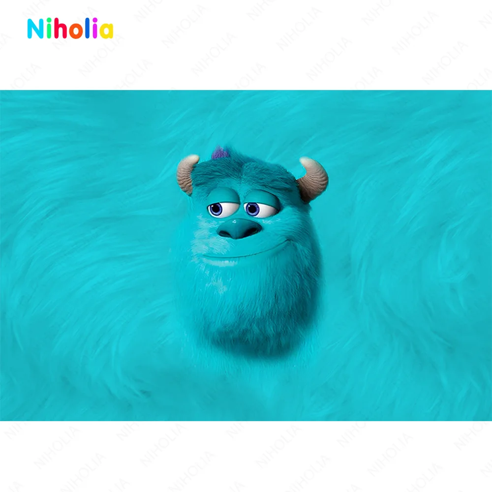 Фон для фотосъемки с изображением монстра