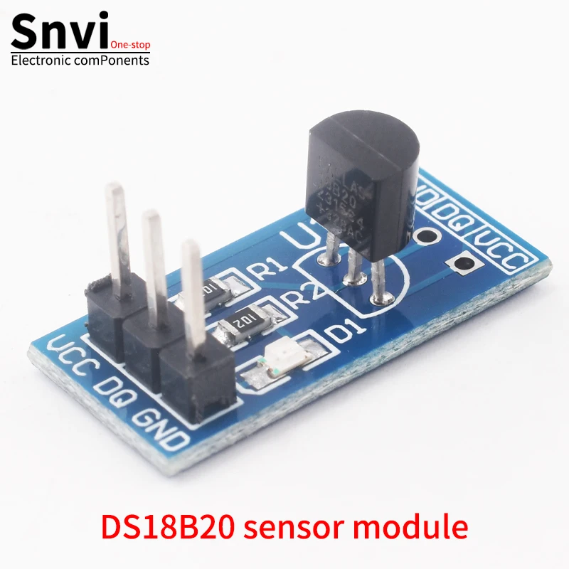 Модуль датчика измерения температуры Snvi DS18B20 для Arduino