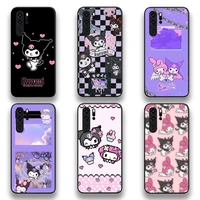 cute kuromis phone case for huawei p20 p30 p40 lite e pro mate 40 30 20 pro p smart 2020