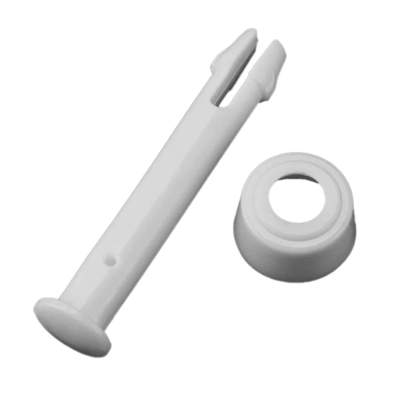 

12 Pieces Plastic Swimming Pool Joint Pins & Extra Rubber Seals Pool Replacement Parts No Wobbled Easy to Use White 53CA