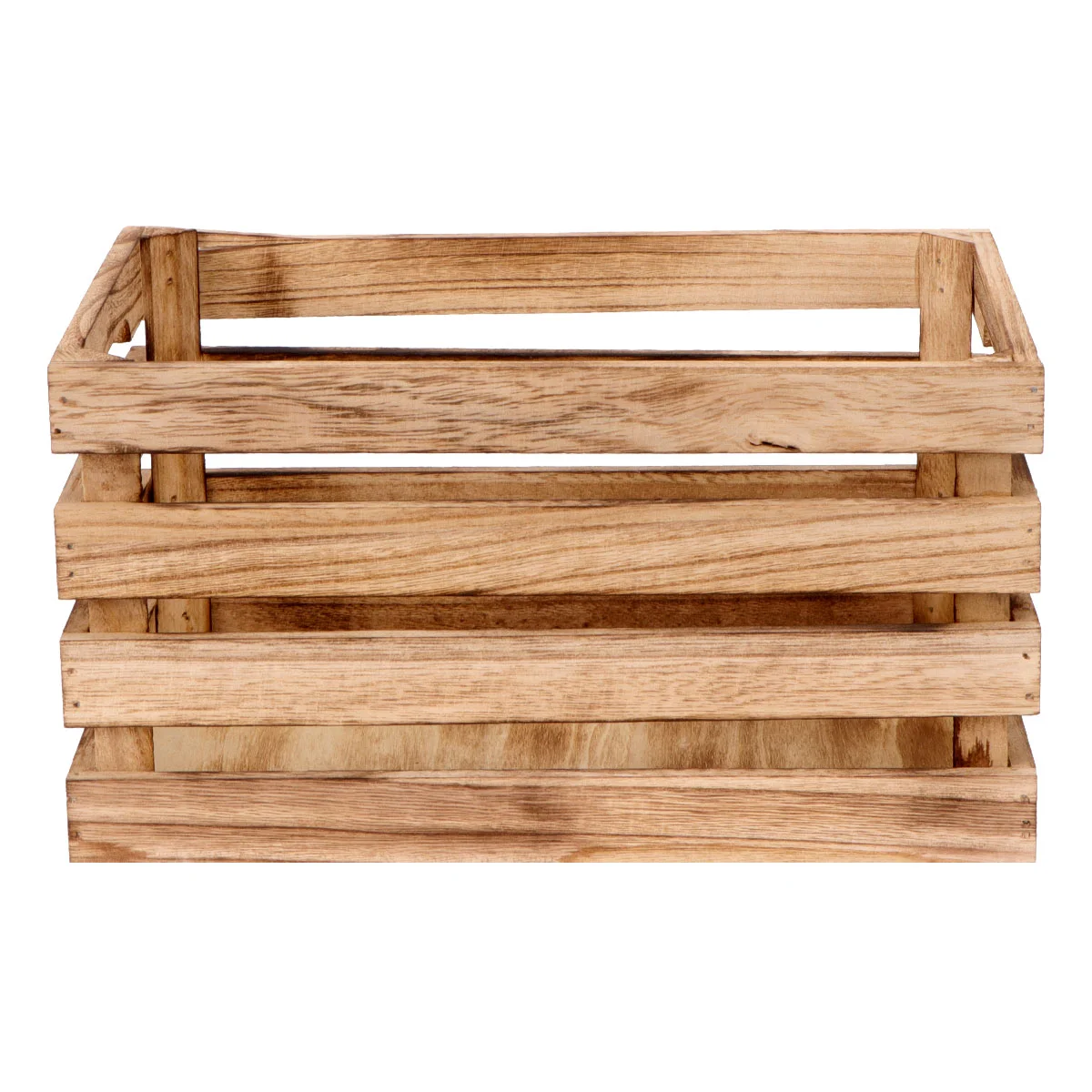 

Wooden Storage Box Display Basket Desktop Organizer Container Holder Barrel Planter Cabinet