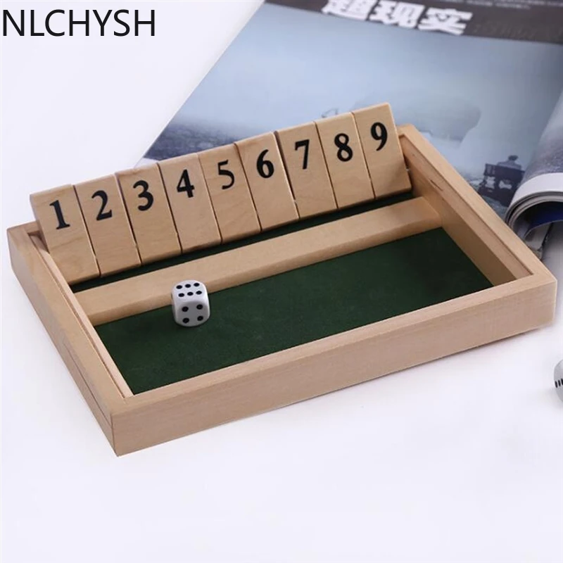 

Цифровые игроки, настольные Семейные игры Shut The Box, Клубная Питьевая игра, развлекательные праздничные игрушки для детей и взрослых, гульня