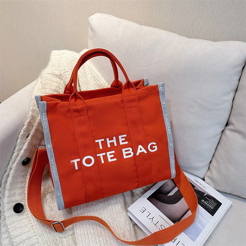 Luxury Bag Woman 2023 New Travel Handbags Tote Bags For Women Female Casual Canvas Shopper Beach Bag Wonmen Luxury