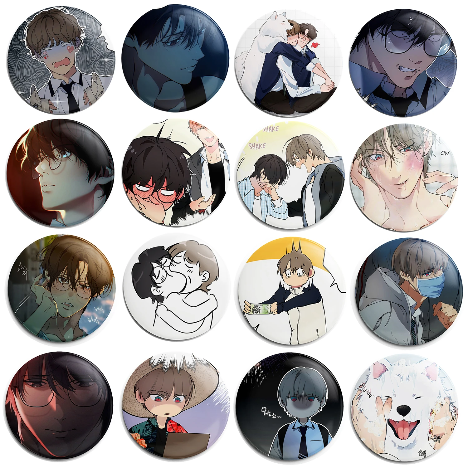 Значки из мультфильма потерянные в облаке аниме Skylar Cirrus Art