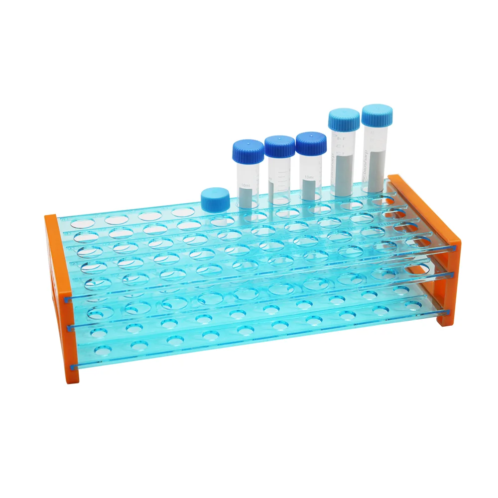 

Biosharp Three-layer Removable Centrifuge Tube Rack 13/18mm 50 Wells Microbiology Lab Equipment School Supplies Cryovial