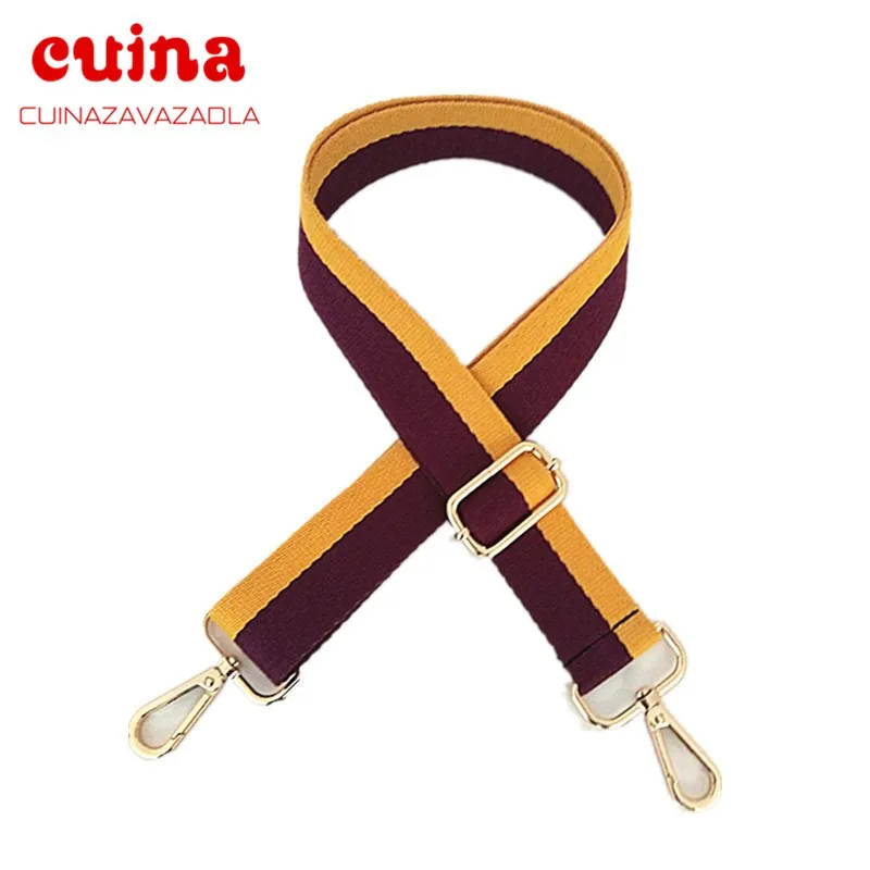 

Fashion Wide Strap For Bags Women Accessories Nylon Strap Adjustable Webbing Shoulder Strap Cross Body Messenger Nylon Bag Strap