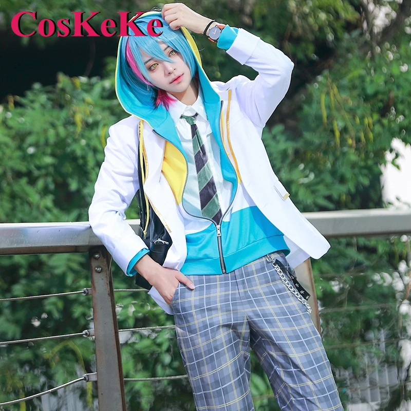 CosKeKe Kyo Kaneko Косплей Аниме Vtuber Nijisanji ILUNA Костюм Модная Униформа Мужской Полный