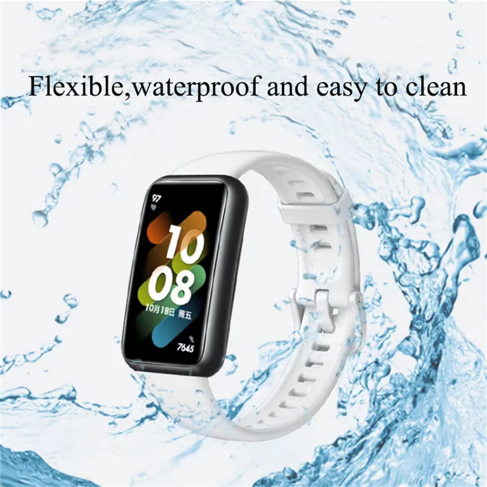 Silicone Strap For Huawei Band 7 Sport Smart Watch Band Replacement Watchband Wristband correa Bracelet for Huawei Band 7