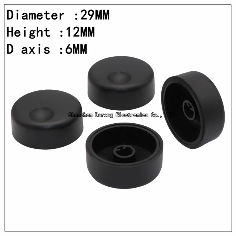 

29 × 12 пластиковый вращающийся колпачок в горошек, потенциометр, регулировочная крышка, усилитель мощности, крышка корпуса/электронного инструмента, ось D