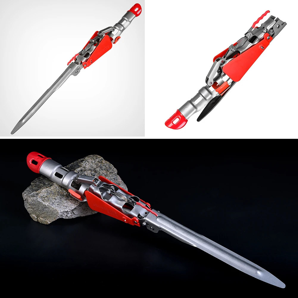 

1pcs Fishing Rod Holder Automatic Double Spring Stainless Steel Foldable Fishing Pole Holders For Fishing Tackle Accessories