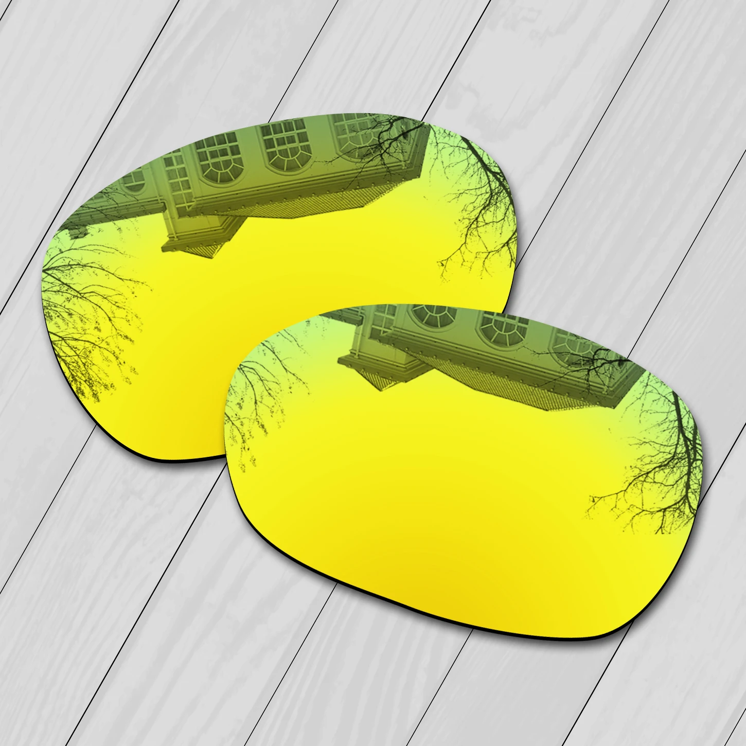 Фото Сменные поляризационные линзы ELuxonsight для солнцезащитных очков Oakley Pulse OO9198 61 мм - различные варианты №1