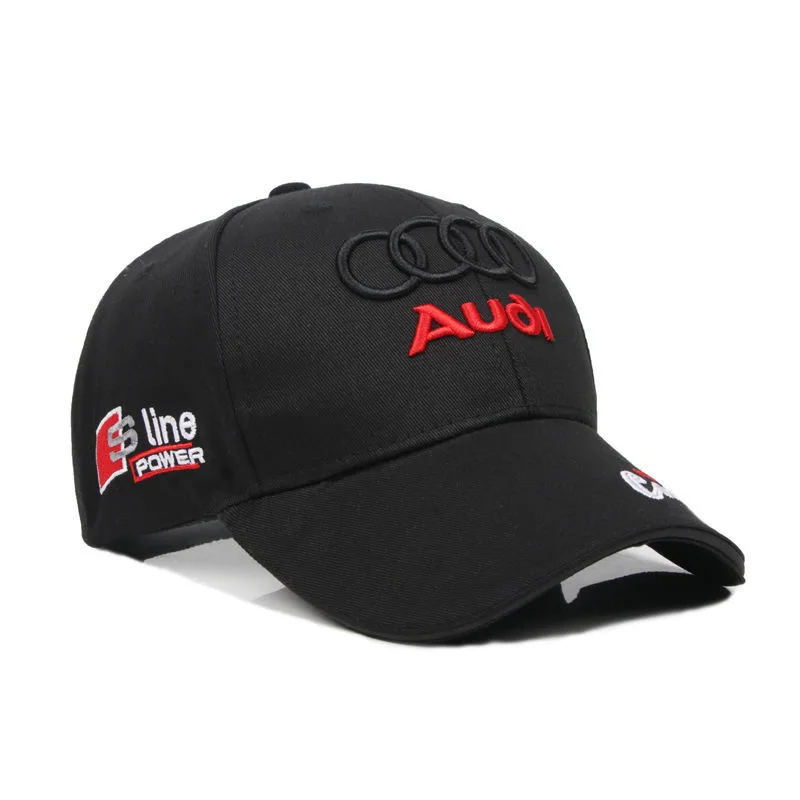 

New Luxury A-Audis Embroidered Car Logo Baseball Cap Gift Cap Men's Baseball Cap Sun Visor
