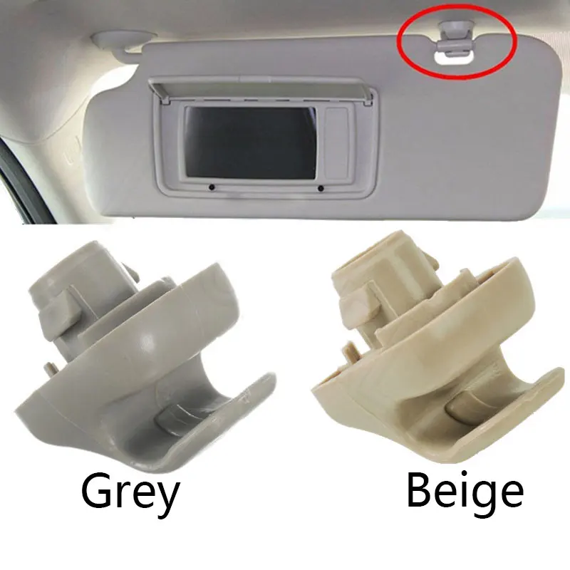 

Бежевый строительный крючок с зажимом, 2 шт., подходит для Honda Accord Φ 88217S01A01ZA