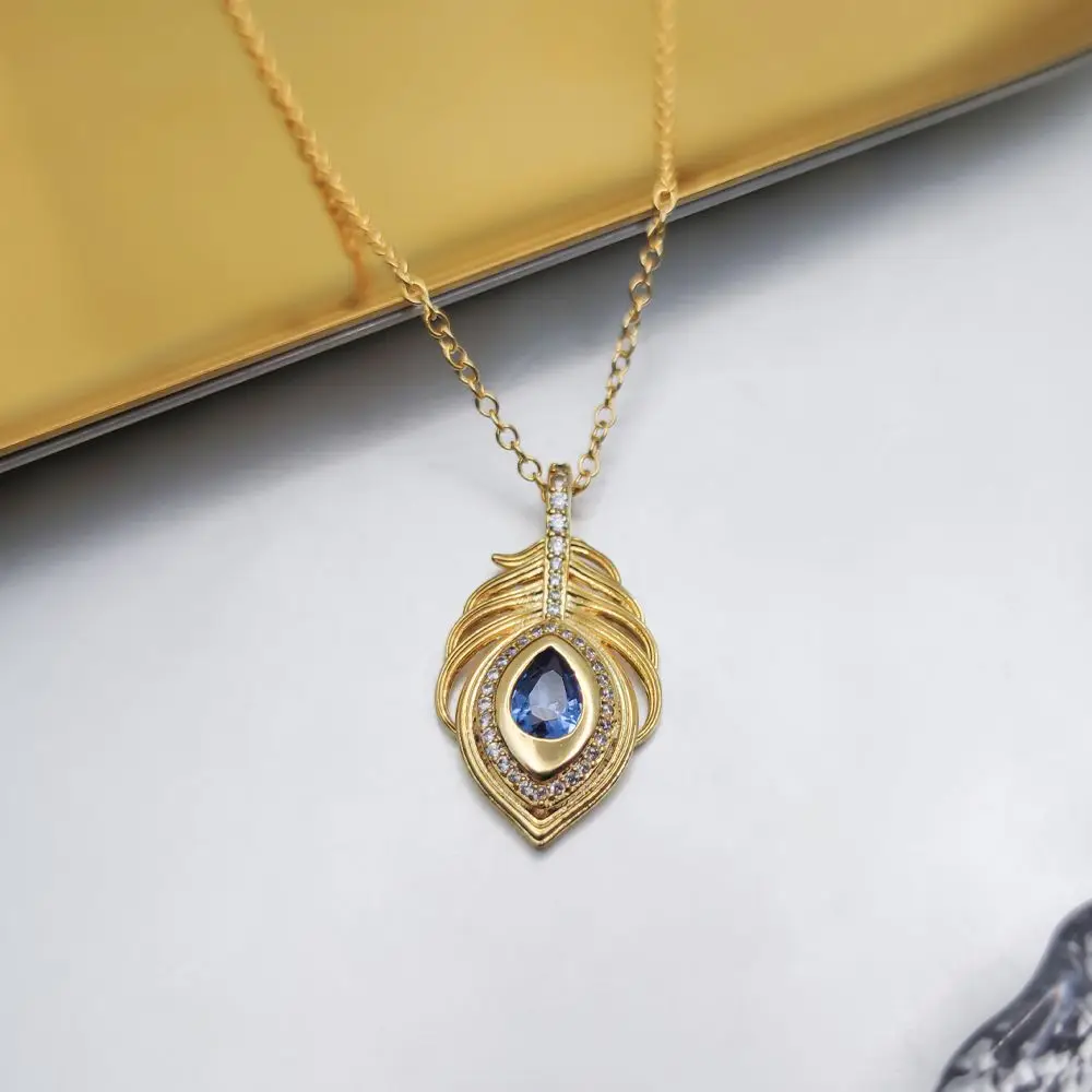 Женский кулон в виде капли воды HESHI